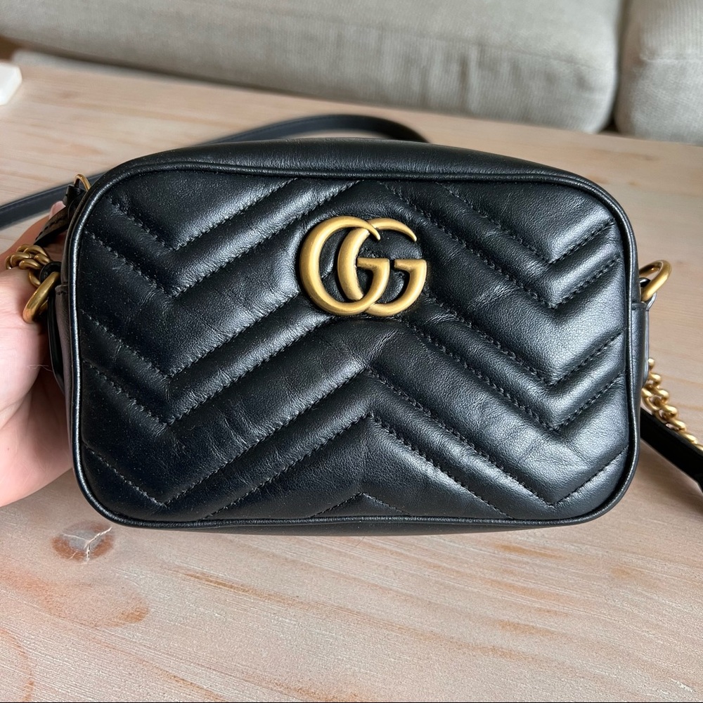 Gucci GG Marmont matelassé mini bag